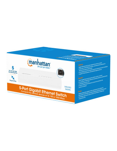 Ethernet Switch Gigabit 5 porte Desktop