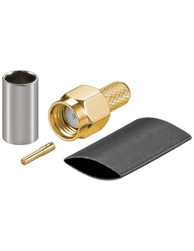 Connettore antenna a crimpare RP-SMA...