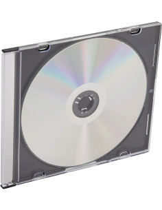 Porta CD Slim Jewel Case Nero