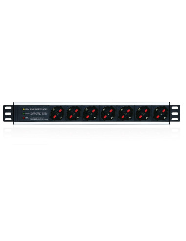 Multipresa 7 Posti da Rack 19'' con...