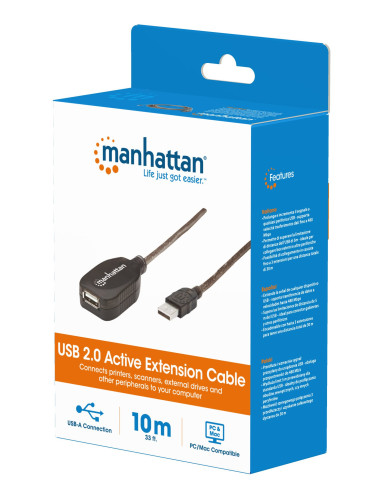 Cavo Prolunga Attivo USB 2.0 Hi-Speed...
