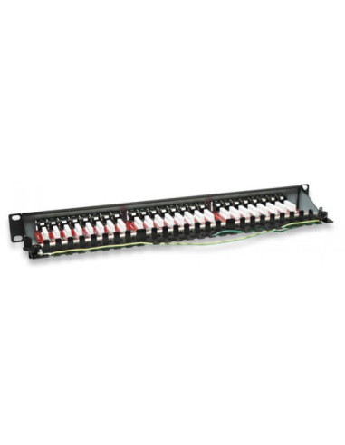 Pannello Patch STP 24 Posti RJ45 cat. 6A