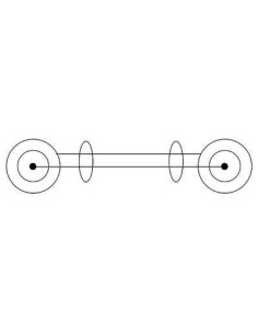 Cavo Bnc RG59 75 Ohm M/M 1 mt