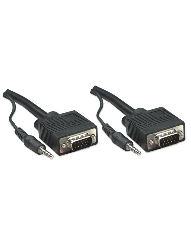 Cavo SVGA con Audio 10 mt