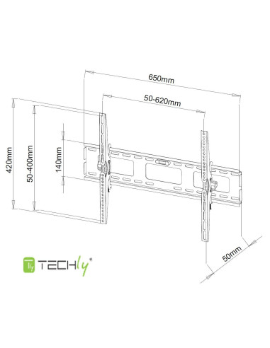 Supporto a Muro per TV LED LCD...