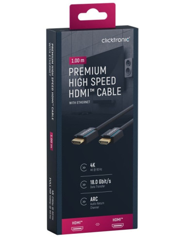 Cavo HDMI High Speed Ethernet A/A M/M...