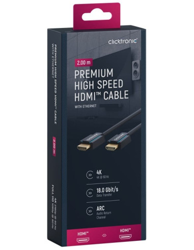 Cavo HDMI High Speed Ethernet A/A M/M...