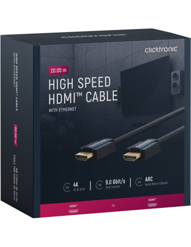 Cavo HDMI High Speed Ethernet A/A M/M...