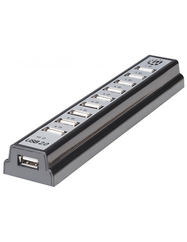 Hub USB 2.0 Hi-Speed 10 Porte da...