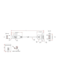 Cavo USB 2.0 A Maschio/A...