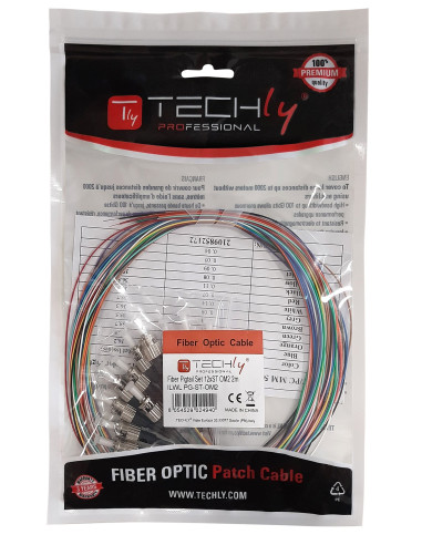 Set 12 Pigtail Fibra Ottica...