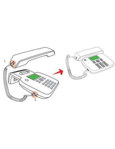 Cavo telefonico spiralato per...