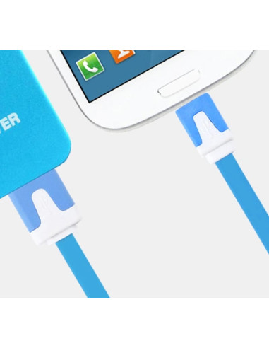 Cavo Flat USB AM a Micro USB M...