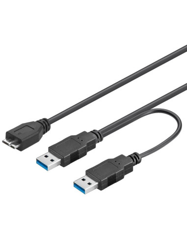 Cavo USB 3.2 SuperSpeed ad Y 2x A M /...