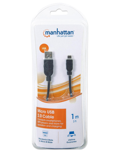 Cavo USB 2.0 Hi-Speed A maschio/Micro...