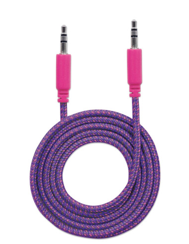 Cavo Audio con Guaina Intrecciata 1m...