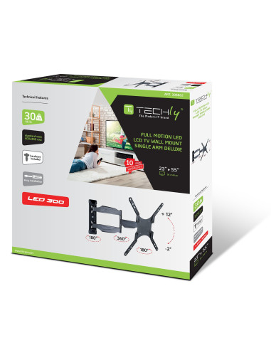 Supporto a Muro Ultra Slim per TV LED...