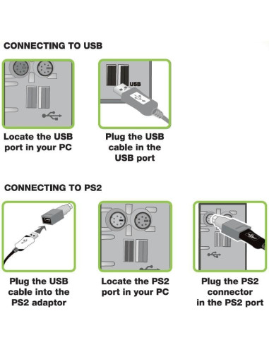 Tastiera USB 105 Tasti Bianco