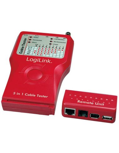 Tester di Rete per Cavi Firewire RJ45...