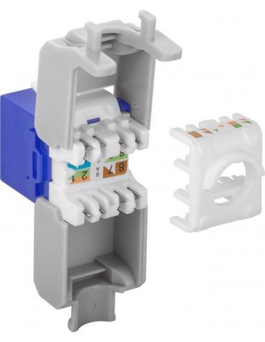 Frutto Keystone RJ45 Cat6A UTP 500MHz...