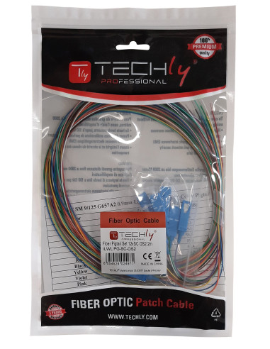 Set 12 Pigtail Fibra Ottica...