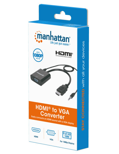 Cavo Convertitore da HDMI a VGA con...