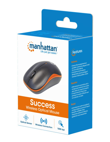 Mouse Ottico Wireless con Micro...