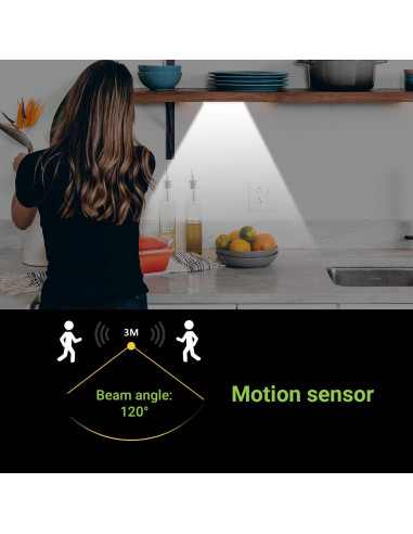 Barra LED Magnetica con Sensore di...