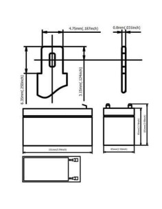 Batteria Ricaricabile 12V...