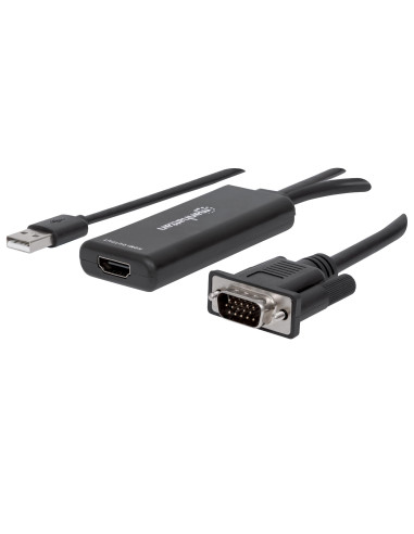 Convertitore da VGA e USB a HDMI