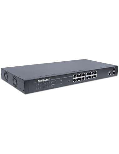 Switch Gigabit Ethernet 16 Porte PoE+...