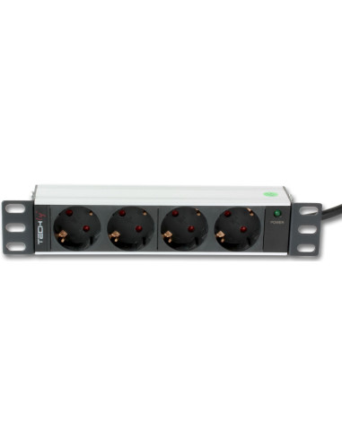 Multipresa 4 Posti da Rack 10'' Spina...