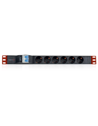 Multipresa 6 Posti da Rack 19'' con...