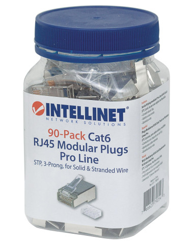 Set da 90 Plug Modulari Pro Line RJ45...