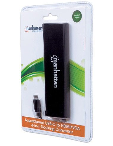 Convertitore USB-C&trade a HDMI / VGA...