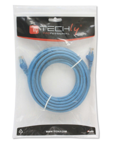 Cavo di Rete Patch in Rame Cat.6 Blu...
