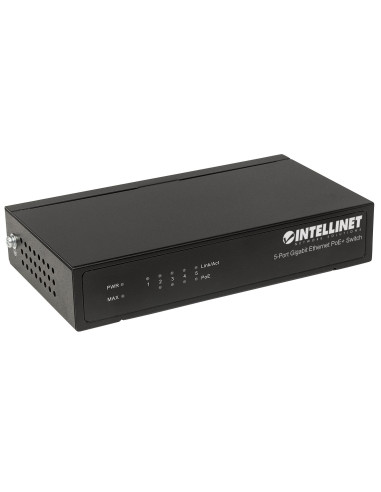 Switch PoE+ 5 porte Gigabit Ethernet
