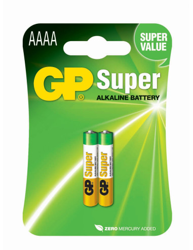Blister 2 Batterie AAAA Micro Stilo...