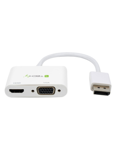 Adattatore DisplayPort ad HDMI/VGA 4K...