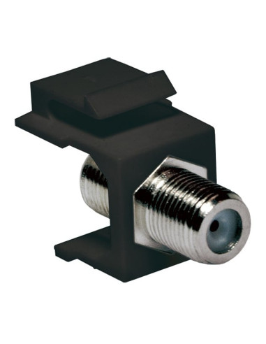 Adattatore Keystone BNC 75 Ohm F/F Nero