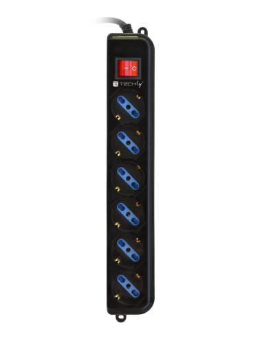 Multipresa 6 Posti Italiana Bipasso...