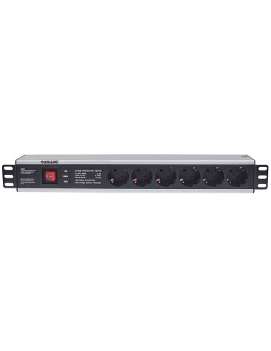 Multipresa per Rack 19'' 6 posti...