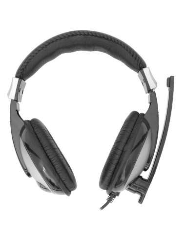 Cuffie Gaming con Microfono Nero HS-302