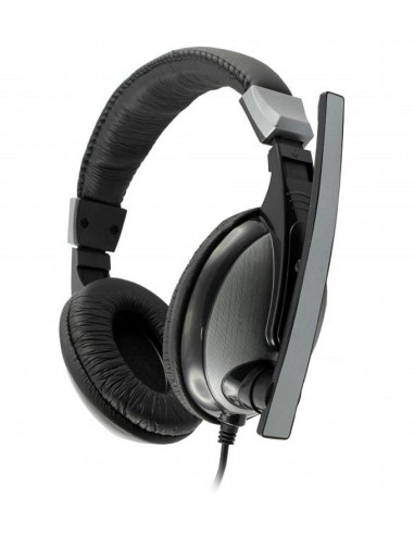 Cuffie Gaming con Microfono Nero HS-302