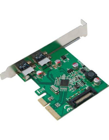 Scheda PCI Express 2 Porte USB3.2
