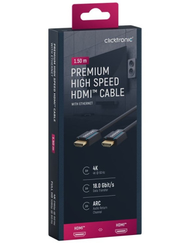 Cavo HDMI High Speed Ethernet A/A M/M...