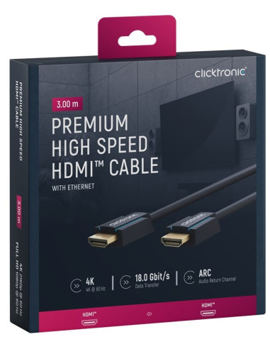 Cavo HDMI High Speed Ethernet A/A M/M...