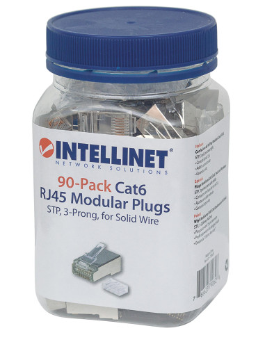 Confezione da 90 Plug Modulari Cat.6...