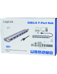 Hub USB 3.2 SuperSpeed 7...