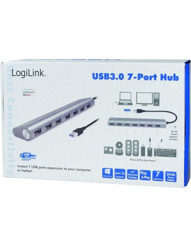 Hub USB 3.2 SuperSpeed 7 porte...